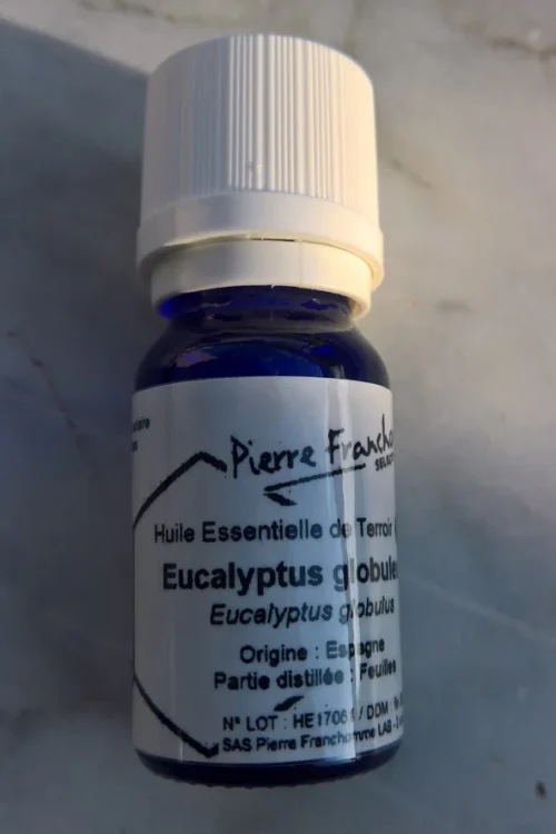 EUCALYPTUS GLOBULEUX BIO 10 ML .