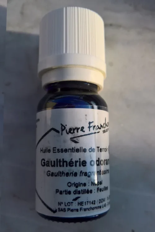 GAULTHÉRIE ODORANTE BIO 10 ML .