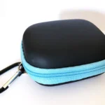 TROUSSE DE VOYAGE POUR FLACON D'HUILE ESSENTIELLE (BLEUE)1