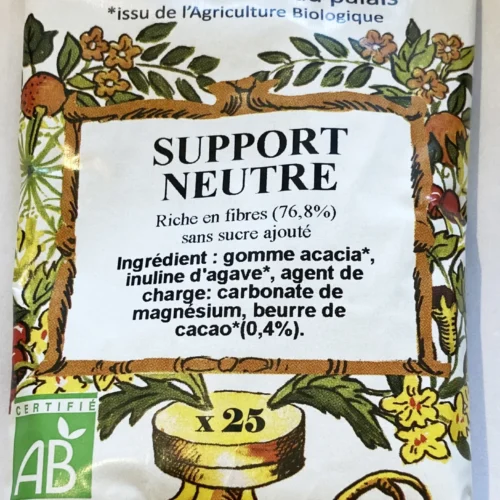 COMPRIMÉS NEUTRES BIO (25 PCES)
