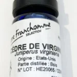 CÈDRE OU GENÉVRIER DE VIRGINIE 10 ML.