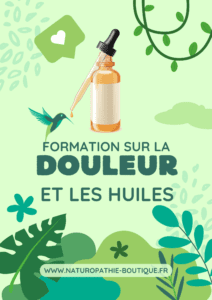 La douleur et les huiles essentielles (36'06) formation aromathérapie en ligne