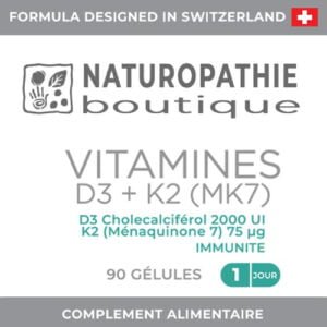 #Vitamines D3-K2 90 gélules