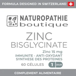 Zinc bisglycinate 60 gélules